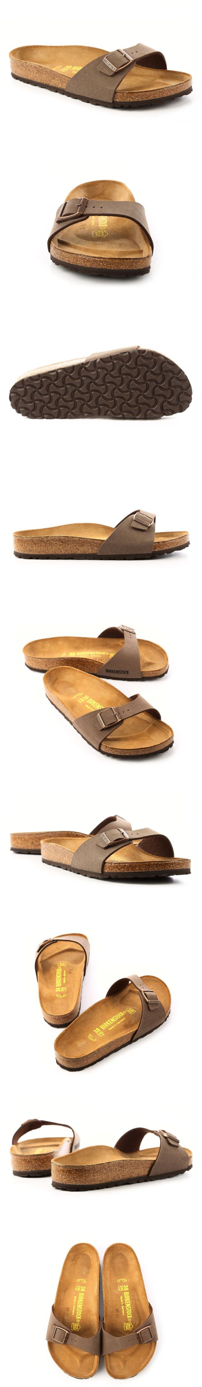 勃肯BIRKENSTOCK 040091。MADRID馬德里 單片時尚拖(摩卡色)