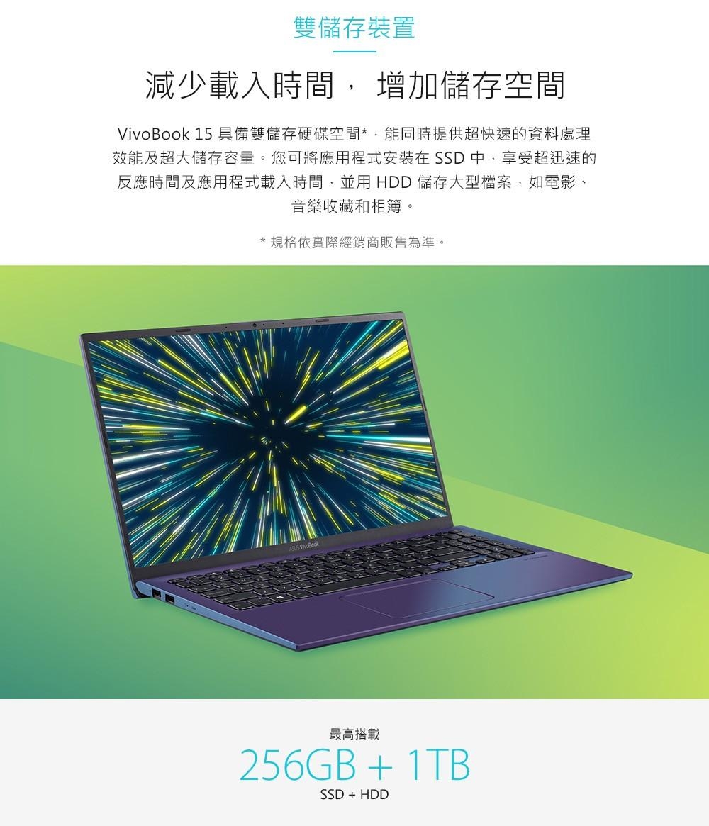 ASUS X512FJ 15吋筆電i5-8265U/MX230/4G/1TB+480G特仕