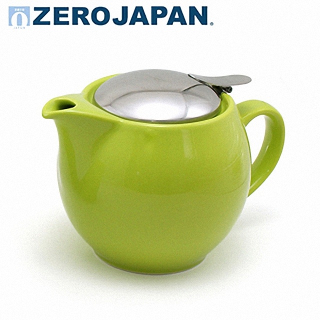 ZERO JAPAN 典藏陶瓷不鏽鋼蓋壺(青草綠)450cc