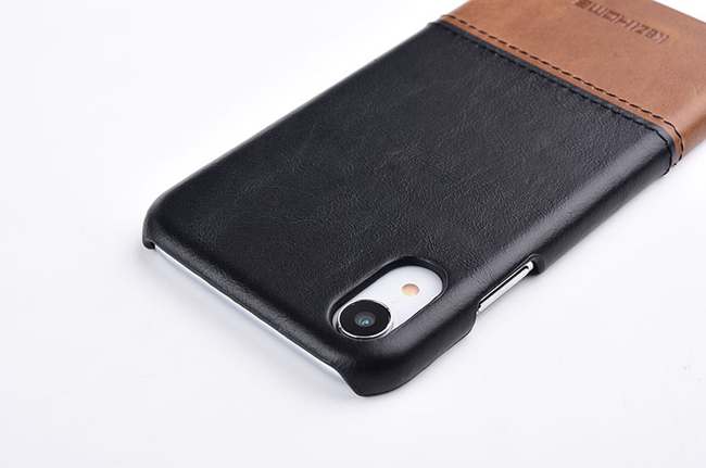 KEZiHOME 復古系列 iPhone XR 6.1吋 真皮背蓋手機殼