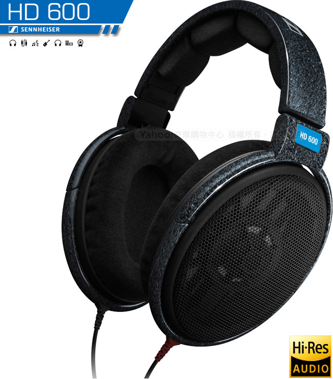 SENNHEISER HD600 開放耳罩式耳機