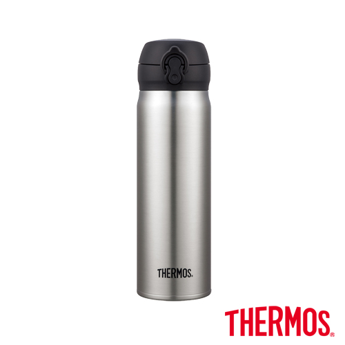 THERMOS 膳魔師超輕量不鏽鋼真空保溫瓶0.5L(JNL-500-SBK)