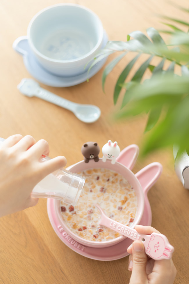 LE CREUSET x LINE FRIENDS 瓷器湯杓4入