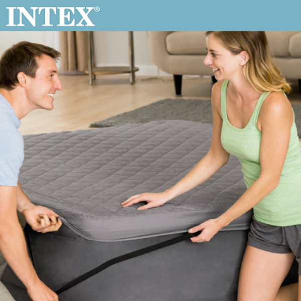 INTEX 充氣床專用保護套/保潔墊(適用高度10-56cm)-寬152cm(69643)