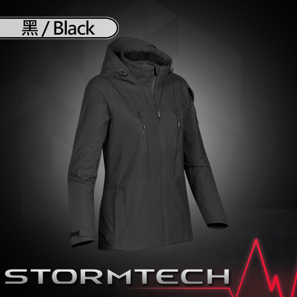 加拿大STORMTECH旗艦款全防水透氣輕量機能外套-女-紅