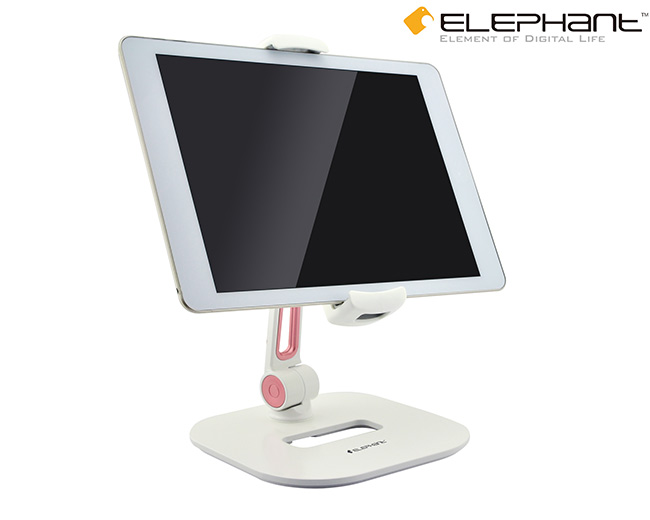 ELEPHANT 斯馬特 雙屏手機平板架 攜帶桌上型 (IPA010BK)