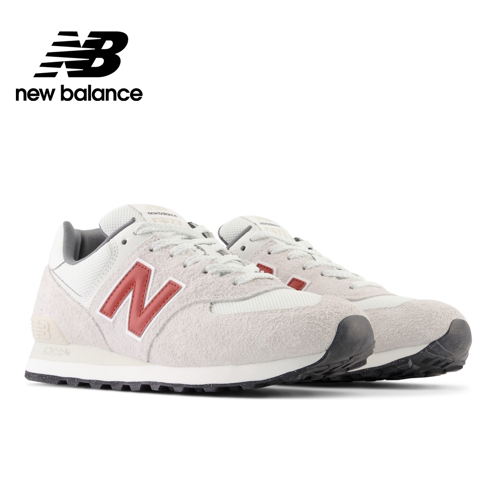 【New Balance】 復古鞋_米白紅_中性_U574SOR-D楦| 休閒鞋