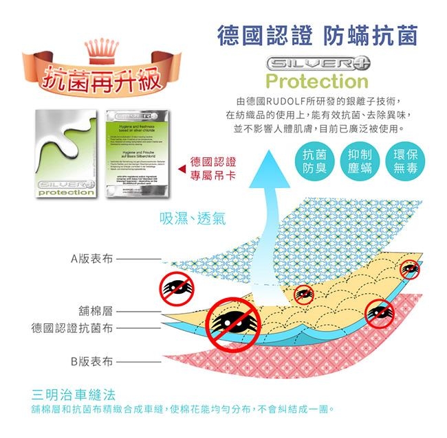 Betrise 單/雙/大 均一價3M防蹣天絲四件式兩用全鋪棉被厚包組