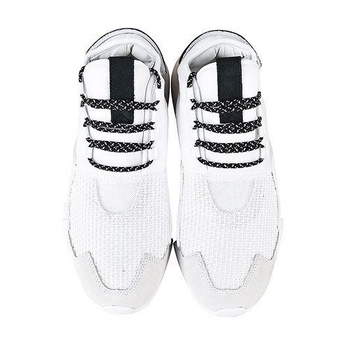 adidas Y-3 AYERO 印花LOGO不織布運動鞋(白/男)