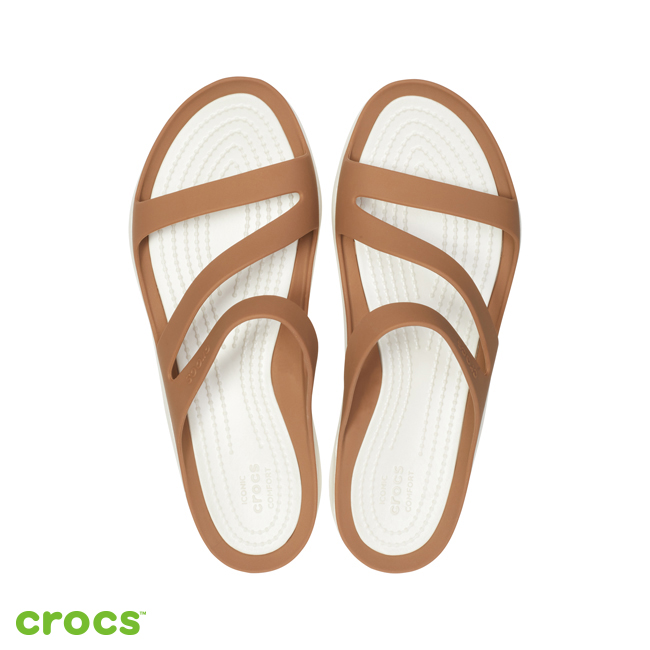 Crocs 卡駱馳 (女鞋) 激浪涉水涼拖 203998-81F