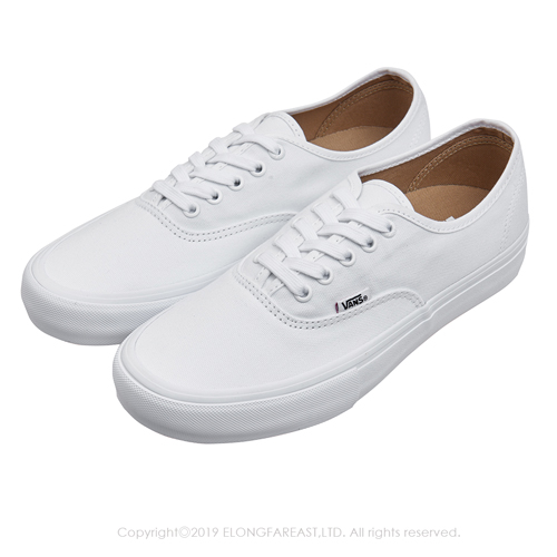 (男)VANS Authentic Pro 經典素色休閒鞋*白色