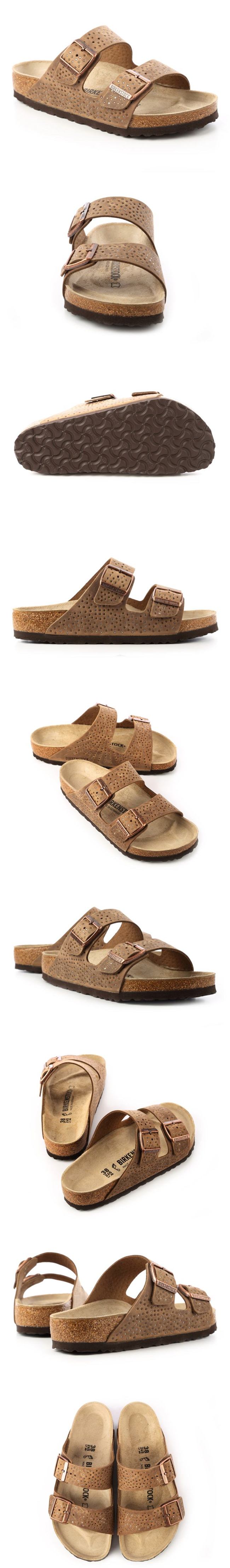 勃肯BIRKENSTOCK 1009658ARIZONA經典二條拖鞋(煙燻咖啡)