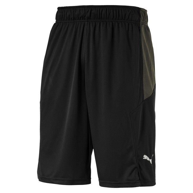 PUMA-男性訓練系列Energy網布11吋短褲-黑色-歐規
