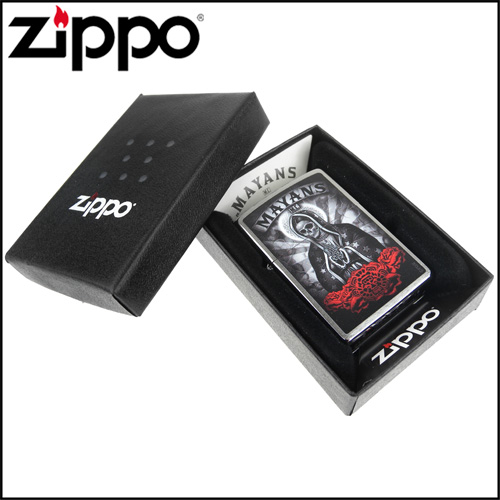 ZIPPO 美系~Mayans M.C.-瑪雅摩托幫圖案設計打火機