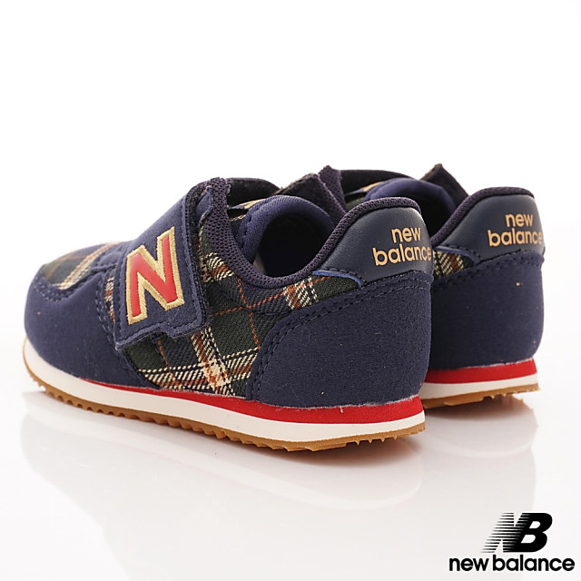 NewBalance 220格紋運動款 GCI深藍(小童段)