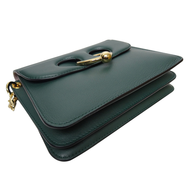 J.W. Anderson Pierce 牛皮鍊帶鼻環包(綠色)