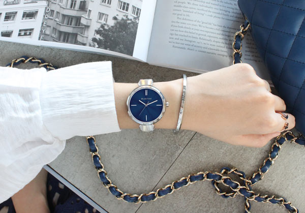 RELAX TIME 閃耀系列 RT-68-2 銀x藍/36mm