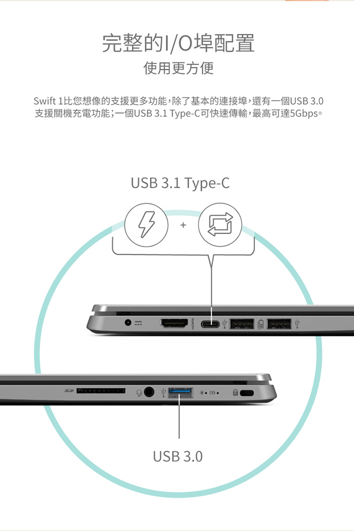 (無卡分期-12期)Acer SF114-32-C7F5 14吋筆電(N4100/4G/