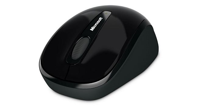 微軟 無線行動滑鼠 3500 - 黑 盒裝