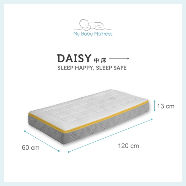 【My Baby Mattress】DAISY中床-天絲棉HR Aquapur獨立筒床墊