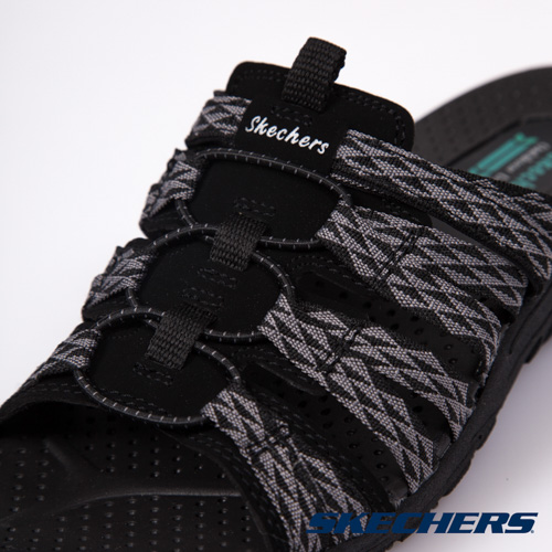 SKECHERS (女) 時尚休閒系列 REGGAE - 41023BLK