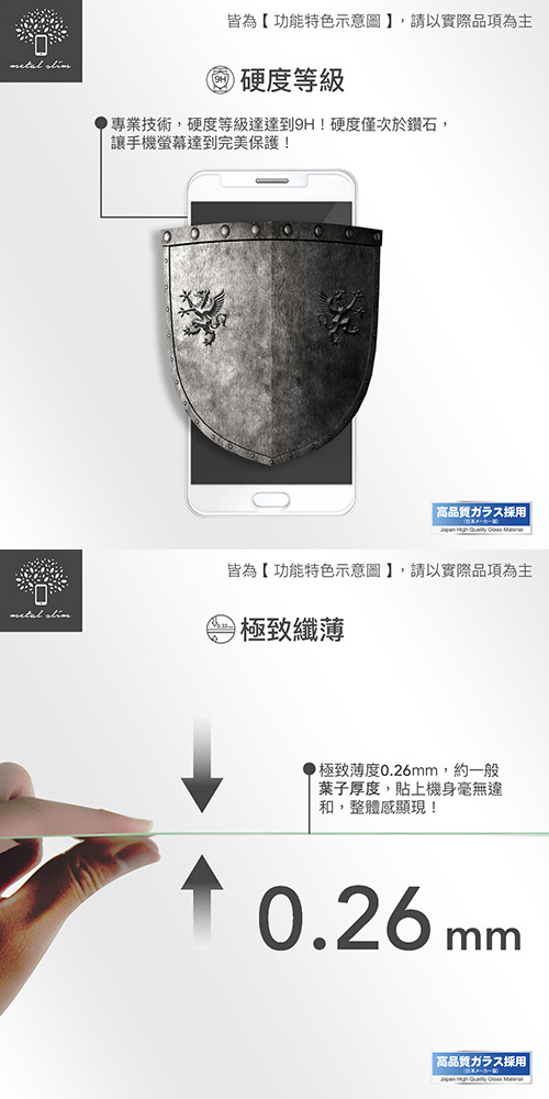 Metal-Slim Apple iPhone 8 Plus 防窺滿版9H鋼化玻璃貼