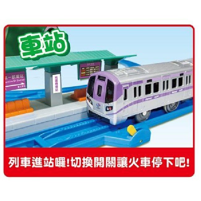 任選日本PLARAIL 鐵道王國 機捷百變創意軌道組_TP61887 TAKARA TOM