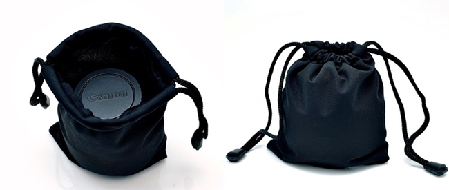 Mennon 微吸震鏡頭袋,小,適直徑8.5高9cm的鏡頭