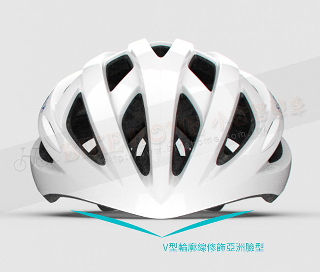 KPLUS 單車安全帽S系列公路競速-VITA Helmet-白藍