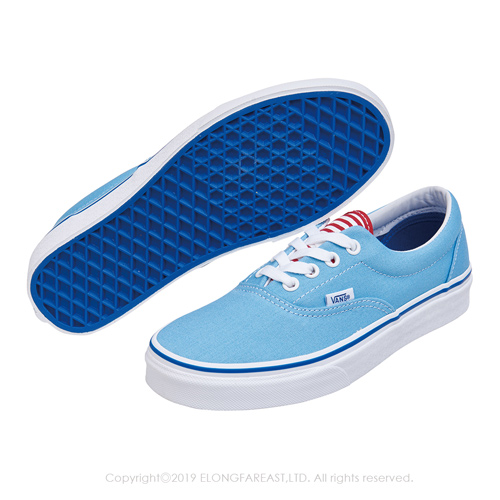 (女)VANS Era 素面休閒鞋*淺藍