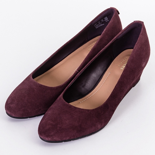 Clarks Vendra Bloom 女休閒鞋 紅