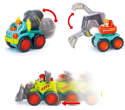 《Super Construction Vehicles》趣味擬真造型工程車6入組