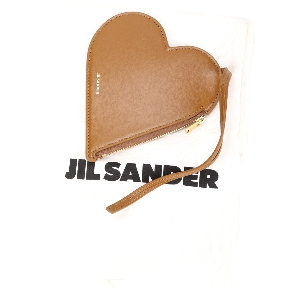 Jil Sander Heart-Shaped Coin Pouch