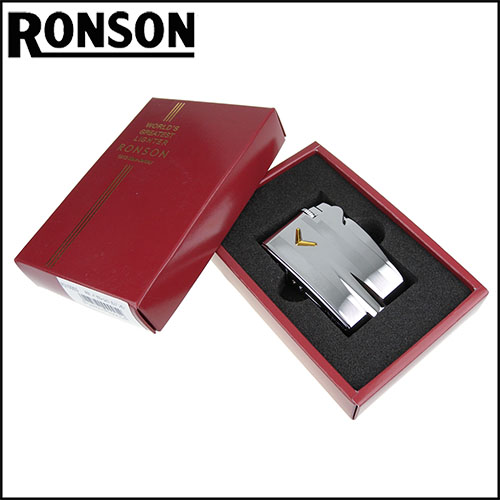 RONSON Varaflame MINI系列-瓦斯打火機-拋光線條款