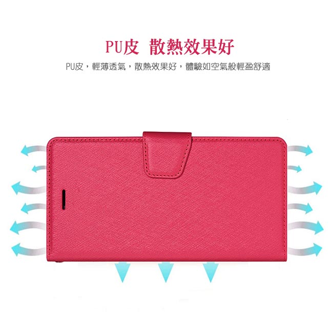 SAMSUNG Galaxy A9 (2018) 側掀式磁扣蠶絲紋皮套 5色