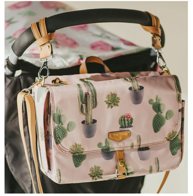 TWELVElittle SC美國超輕量潮流率性嬰兒手推車掛勾 (楓葉棕)