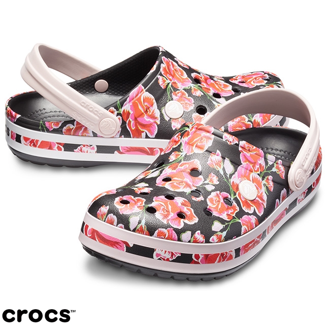 Crocs 卡駱馳 (中性鞋) 卡駱班花紋克駱格 III 205330-97J