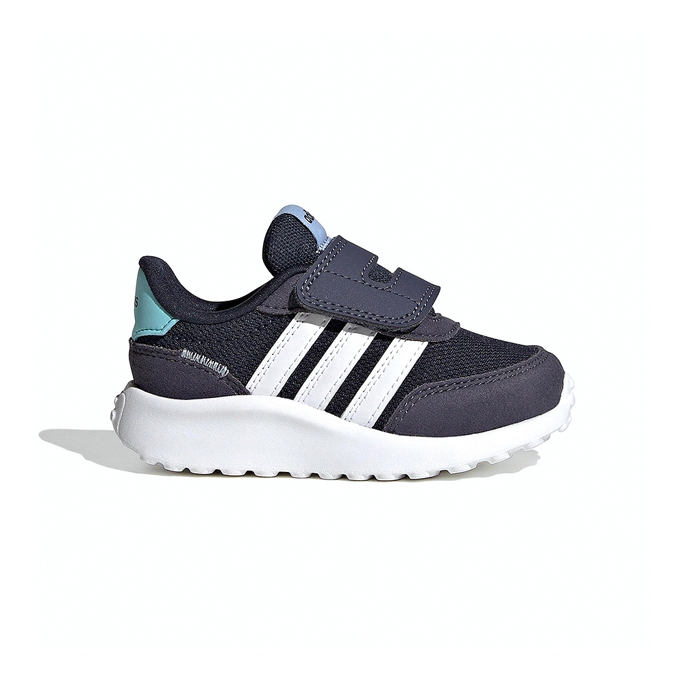 Adidas Run 70s AC I 嬰幼童藍色寬楦黏扣網布運動鞋IG4892 | adidas 