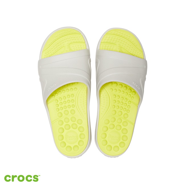 Crocs 卡駱馳 (中性鞋) Reviva 涼拖鞋 205546-1CC