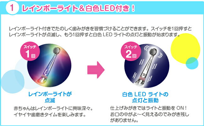 【日本BabySmile】兒童音波震動電動牙刷/粉色買就送牙膏凝露3g