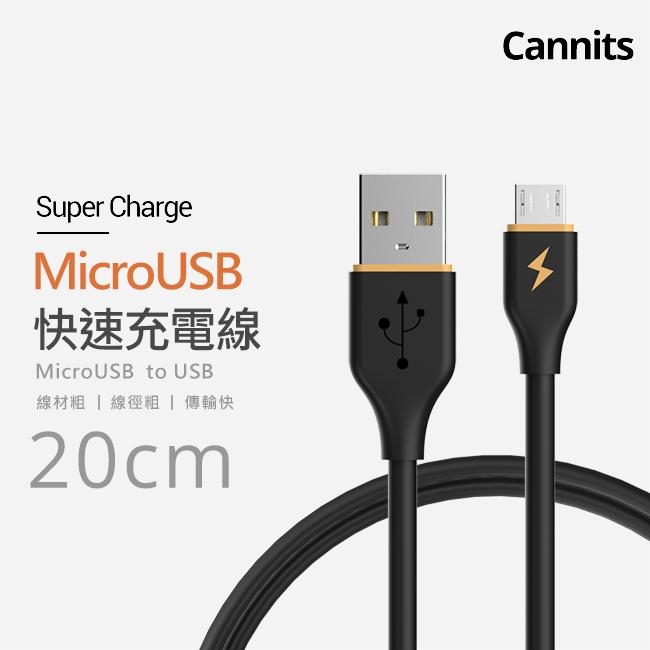 Cannits 20cm SuperCharge 快速充電線