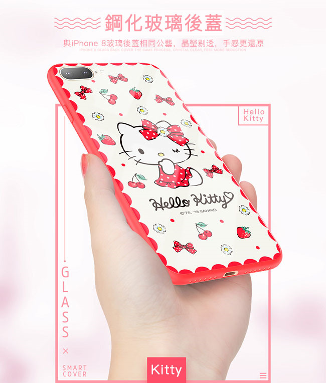 iStyle iPhone 7/8 plus 5.5 Hello Kitty 口袋手機殼