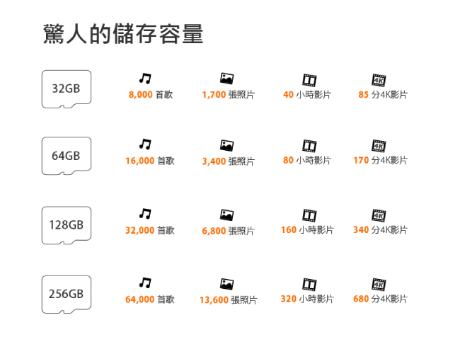 TCELL冠元 MicroSDXC UHS-I(A1) U3 256GB 100/70MB