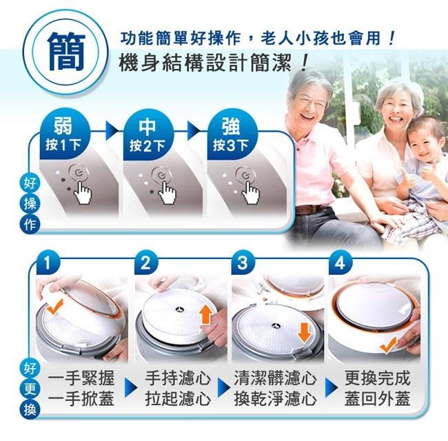 韓國Health Banco 小漢堡3.0 抗敏空氣清淨機
