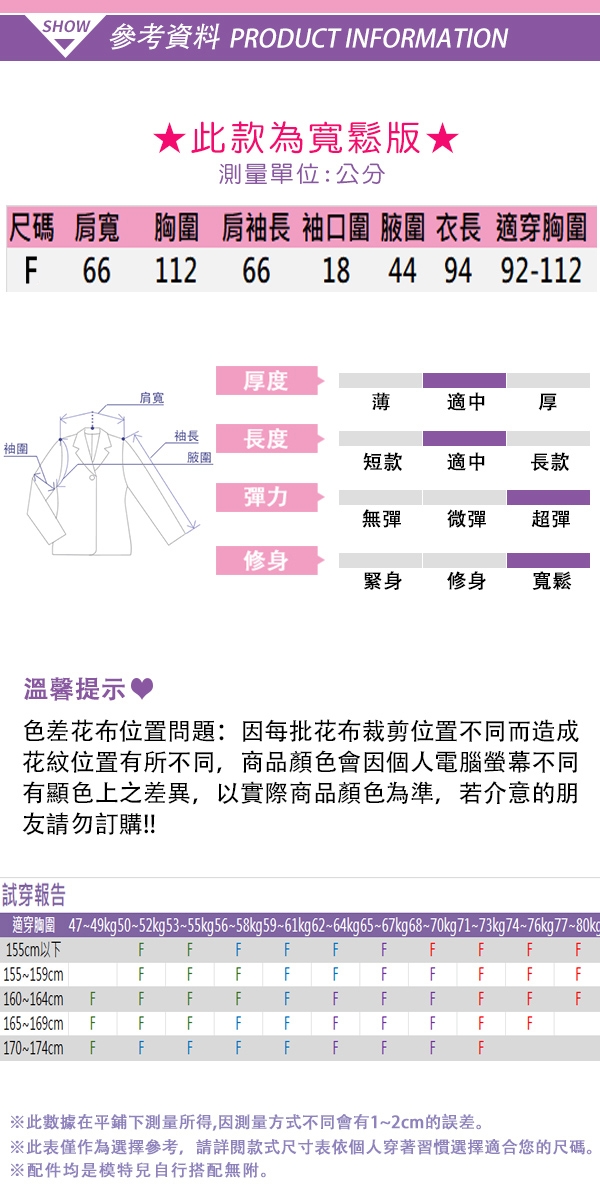 【韓國K.W.】 舒適滾邊開襟外套