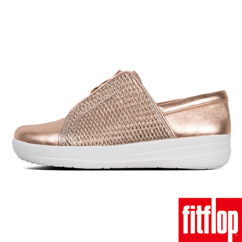 FitFlop F-SPOTY休閒鞋玫瑰金