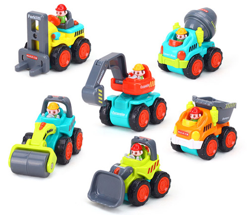 《Super Construction Vehicles》趣味擬真造型工程車6入組