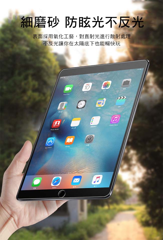 【SHOWHAN】2018 iPad Pro 11吋 電競霧面9H鋼化玻璃保護貼