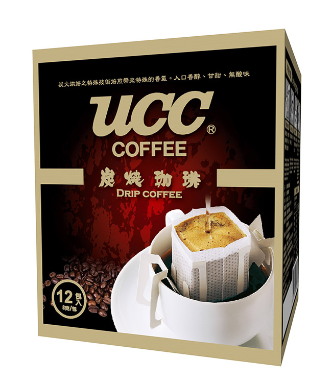 UCC炭燒濾掛式咖啡(12入x9盒)