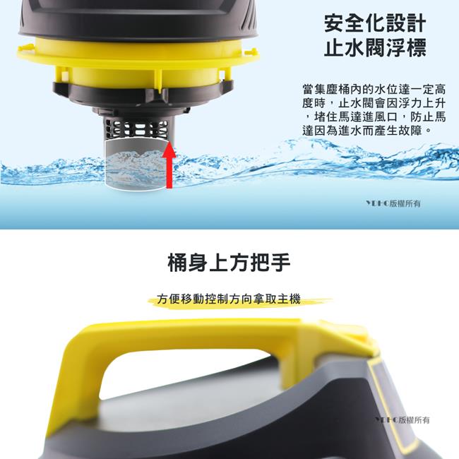 歌林kolin水過濾系統乾濕吹吸塵器(KTC-UD1801)